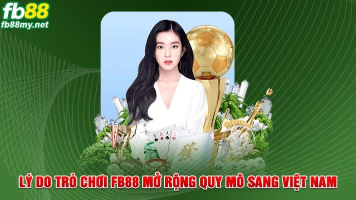 Lý do trò chơi FB88 mở rộng quy mô sang Việt Nam